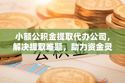 姜堰小额公积金提取代办公司，解决提取难题，助力资金灵活使用