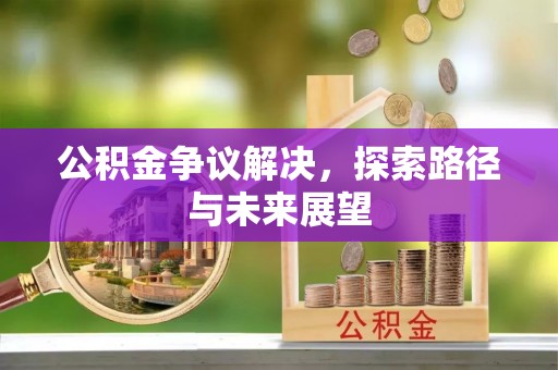姜堰公积金争议解决，探索路径与未来展望