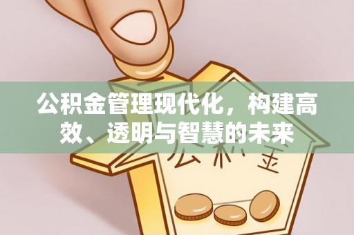 姜堰公积金管理现代化，构建高效、透明与智慧的未来