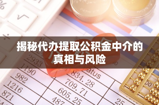 姜堰揭秘代办提取公积金中介的真相与风险