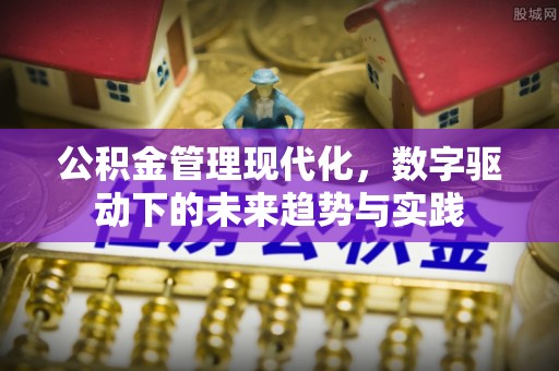 姜堰公积金管理现代化，数字驱动下的未来趋势与实践