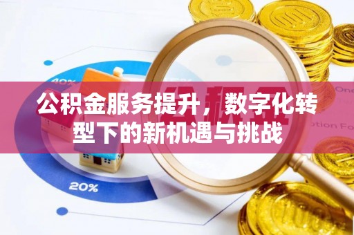 姜堰公积金服务提升，数字化转型下的新机遇与挑战