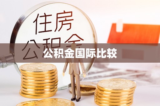姜堰公积金国际比较