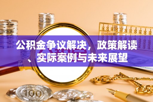 姜堰公积金争议解决，政策解读、实际案例与未来展望