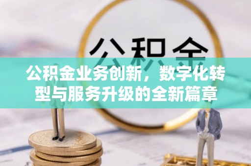 姜堰公积金业务创新，数字化转型与服务升级的全新篇章