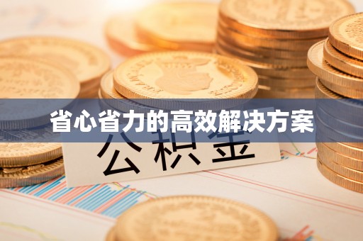 姜堰省心省力的高效解决方案