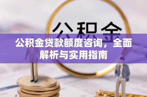 姜堰公积金贷款额度咨询，全面解析与实用指南