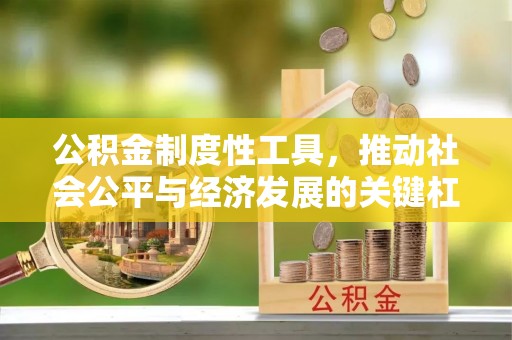 姜堰公积金制度性工具，推动社会公平与经济发展的关键杠杆